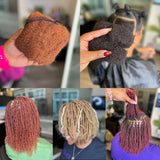 Kiinks Afro Kinky Human Hair Extensions